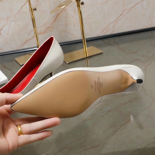 Replica Valentino High-Heeled Shoes For Women #1121175 $80.00 USD for Wholesale