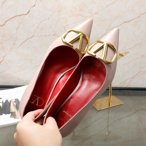 Replica Valentino High-Heeled Shoes For Women #1121176 $80.00 USD for Wholesale