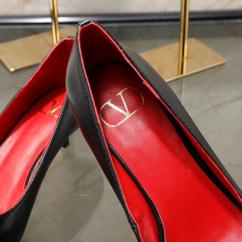 Replica Valentino High-Heeled Shoes For Women #1121179 $80.00 USD for Wholesale