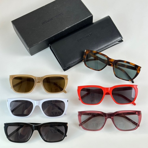 Replica Yves Saint Laurent YSL AAA Quality Sunglasses #1121242 $45.00 USD for Wholesale