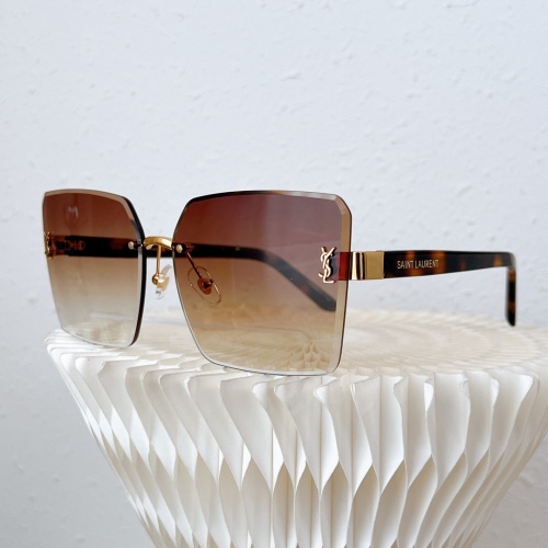 Yves Saint Laurent YSL AAA Quality Sunglasses #1121250 $60.00 USD, Wholesale Replica Yves Saint Laurent YSL AAA Quality Sunglasses
