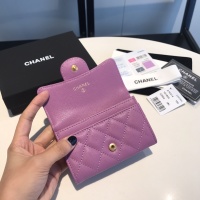 $56.00 USD Chanel AAA Quality Wallets For Women #1113881