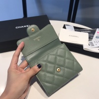 $92.00 USD Chanel AAA Quality Wallets For Women #1113907