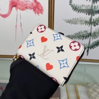 $72.00 USD Louis Vuitton AAA Quality Wallets For Women #1114374