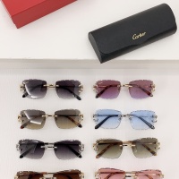$60.00 USD Cartier AAA Quality Sunglassess #1117713