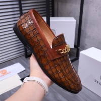 $98.00 USD Versace Leather Shoes For Men #1120313