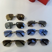 $60.00 USD Cartier AAA Quality Sunglassess #1120765