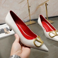 $80.00 USD Valentino High-Heeled Shoes For Women #1121175