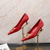 $80.00 USD Valentino High-Heeled Shoes For Women #1121177