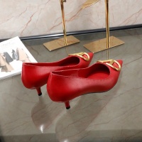 $80.00 USD Valentino High-Heeled Shoes For Women #1121177