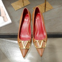 $80.00 USD Valentino High-Heeled Shoes For Women #1121178