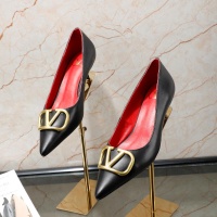 $80.00 USD Valentino High-Heeled Shoes For Women #1121179