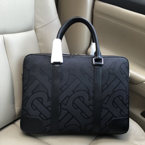 Replica Burberry AAA Man Handbags #1121757 $160.00 USD for Wholesale