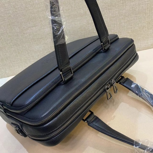 Replica Burberry AAA Man Handbags #1121834 $205.00 USD for Wholesale