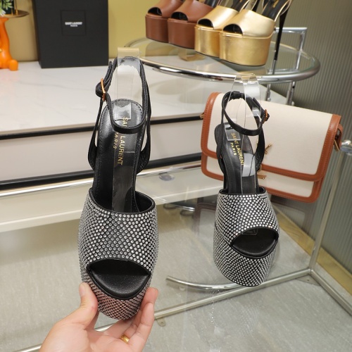 Replica Yves Saint Laurent YSL Sandal For Women #1121860 $150.00 USD for Wholesale