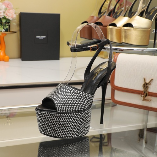 Replica Yves Saint Laurent YSL Sandal For Women #1121860 $150.00 USD for Wholesale