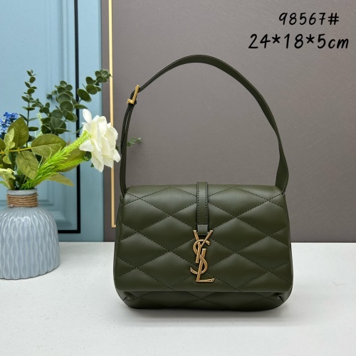 Yves Saint Laurent YSL AAA Quality Shoulder Bags For Women #1122348 $88.00 USD, Wholesale Replica Yves Saint Laurent YSL AAA Quality Shoulder Bags