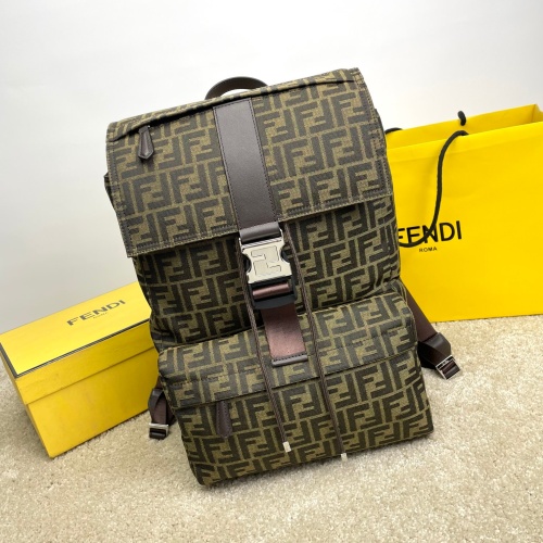 Fendi AAA Man Backpacks #1122494 $162.00 USD, Wholesale Replica Fendi AAA Man Backpacks