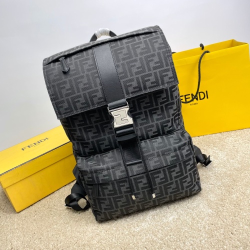 Fendi AAA Man Backpacks #1122495 $162.00 USD, Wholesale Replica Fendi AAA Man Backpacks