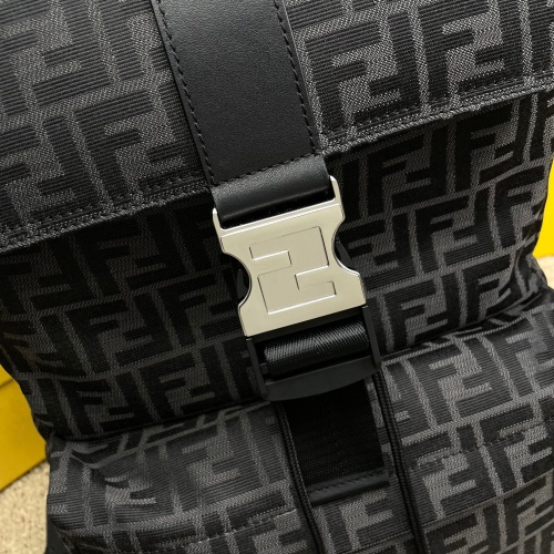 Replica Fendi AAA Man Backpacks #1122495 $162.00 USD for Wholesale