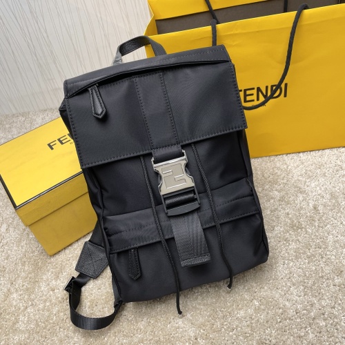 Fendi AAA Man Backpacks #1122496 $140.00 USD, Wholesale Replica Fendi AAA Man Backpacks