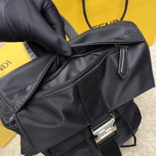 Replica Fendi AAA Man Backpacks #1122496 $140.00 USD for Wholesale