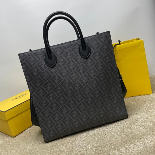 Replica Fendi AAA Man Handbags #1122501 $172.00 USD for Wholesale