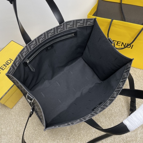 Replica Fendi AAA Man Handbags #1122505 $150.00 USD for Wholesale