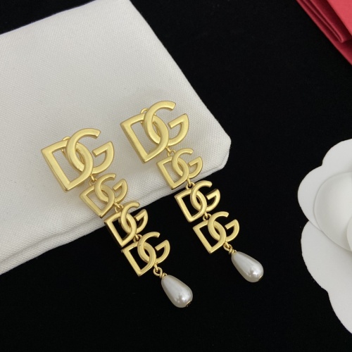 Replica Dolce & Gabbana D&G Earrings For Women #1122519 $29.00 USD for Wholesale