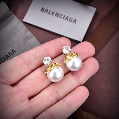Replica Balenciaga Earrings For Women #1122731 $27.00 USD for Wholesale