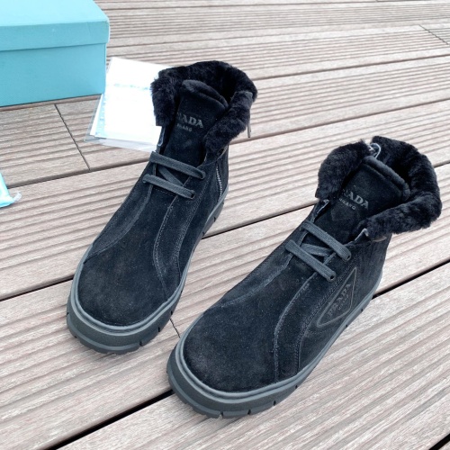 Replica Prada Boots For Women #1122841 $102.00 USD for Wholesale