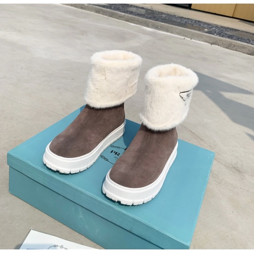 Replica Prada Boots For Women #1122844 $112.00 USD for Wholesale