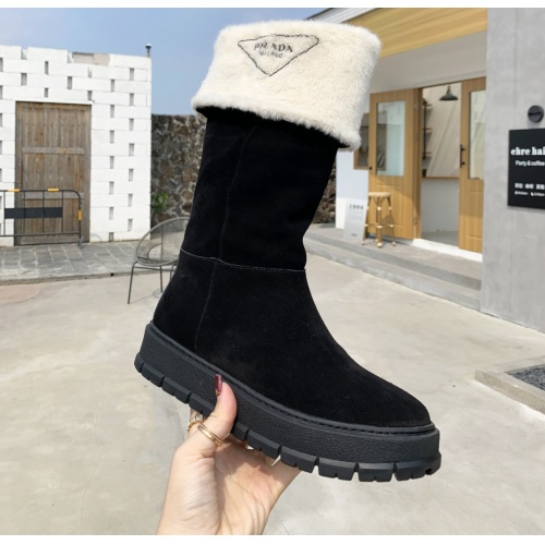 Replica Prada Boots For Women #1122847 $118.00 USD for Wholesale