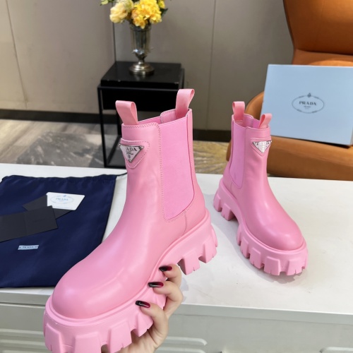 Replica Prada Boots For Women #1122879 $115.00 USD for Wholesale