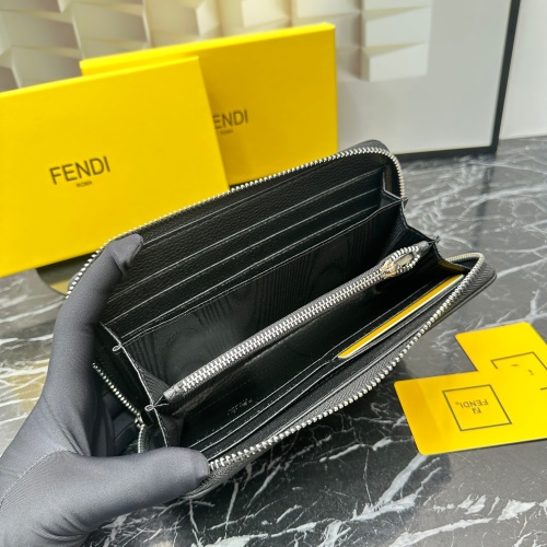 Replica Fendi Wallets For Unisex #1122914 $42.00 USD for Wholesale