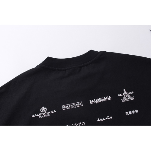 Replica Balenciaga T-Shirts Long Sleeved For Unisex #1123076 $41.00 USD for Wholesale