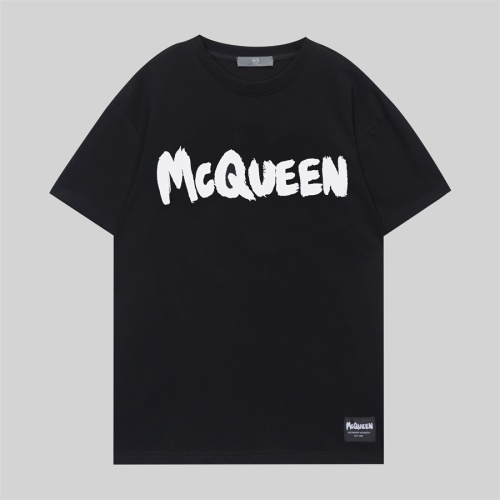 Alexander McQueen T-shirts Short Sleeved For Unisex #1123197