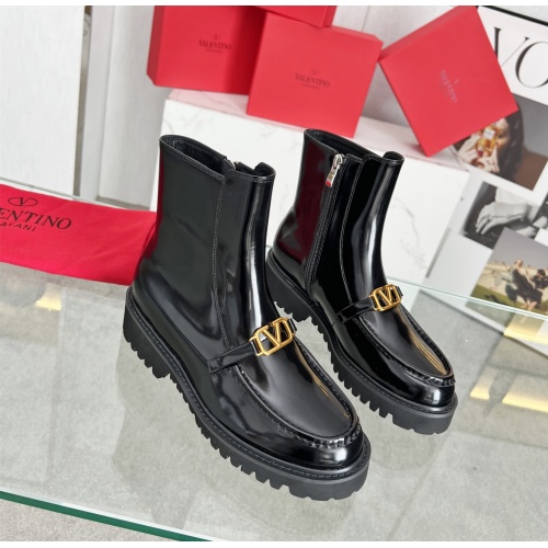 Replica Valentino Boots For Women #1123308 $102.00 USD for Wholesale