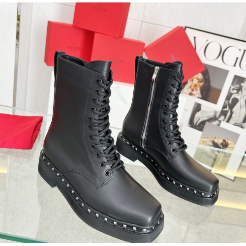 Replica Valentino Boots For Women #1123309 $108.00 USD for Wholesale