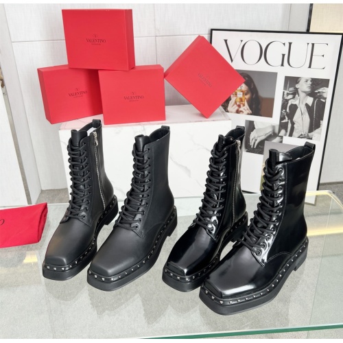 Replica Valentino Boots For Women #1123310 $108.00 USD for Wholesale