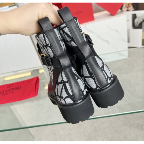 Replica Valentino Boots For Women #1123317 $100.00 USD for Wholesale