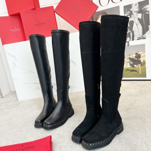 Replica Valentino Boots For Women #1123318 $112.00 USD for Wholesale