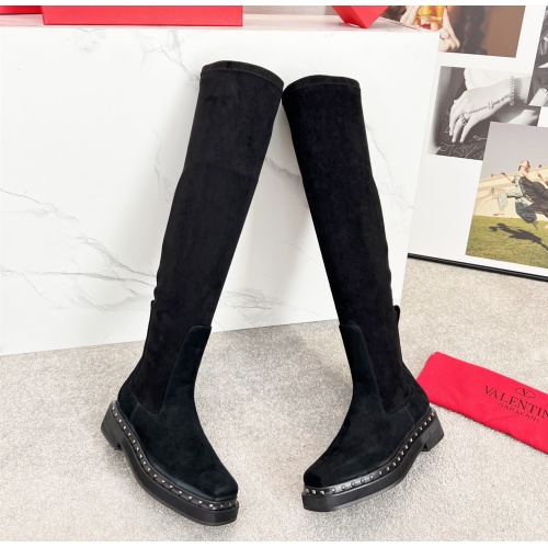 Replica Valentino Boots For Women #1123318 $112.00 USD for Wholesale