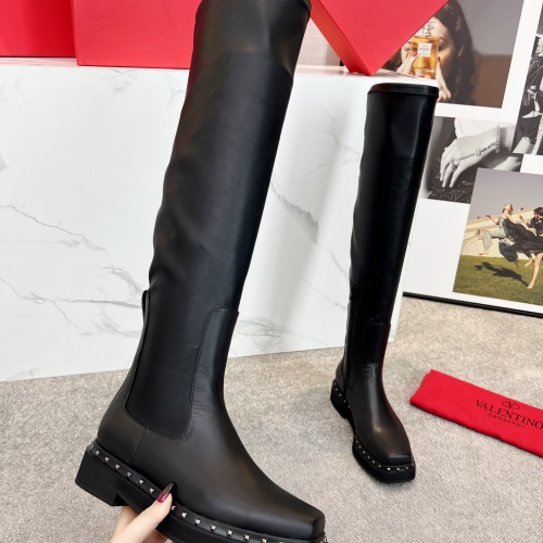 Replica Valentino Boots For Women #1123319 $112.00 USD for Wholesale