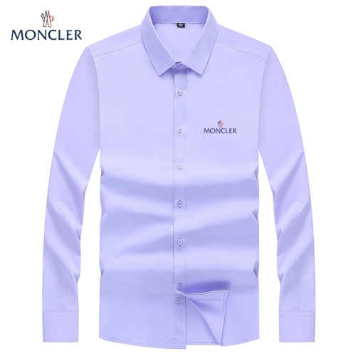 Moncler Shirts Long Sleeved For Men #1123850