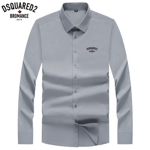 Dsquared Shirts Long Sleeved For Men #1123883
