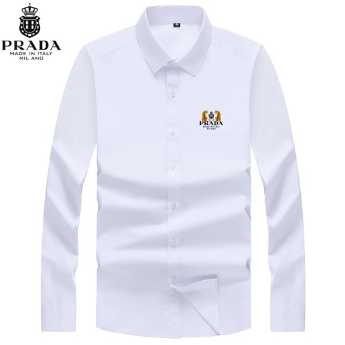 Prada Shirts Long Sleeved For Men #1123904