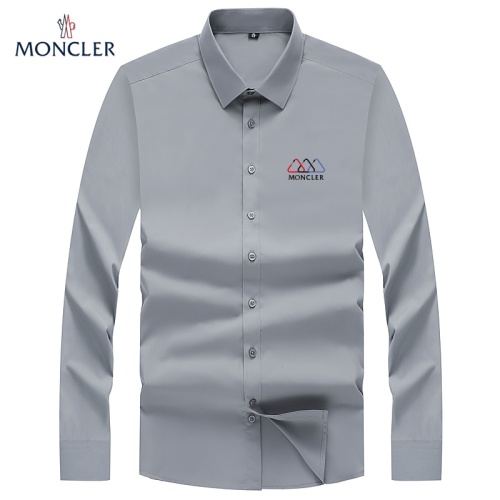 Moncler Shirts Long Sleeved For Men #1124013