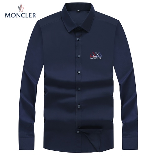 Moncler Shirts Long Sleeved For Men #1124014