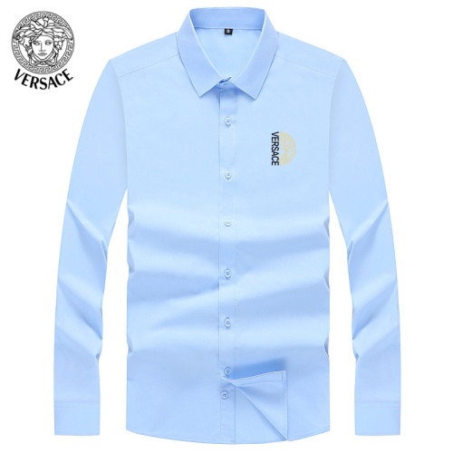Versace Shirts Long Sleeved For Men #1124046